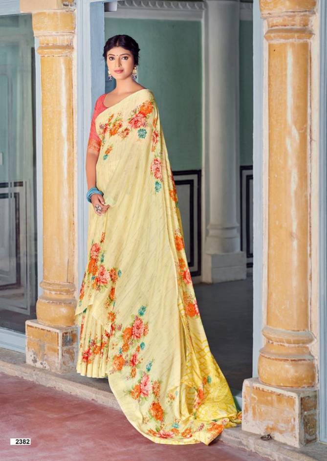 Kashvi Krishnaleela Printed Designer Ethnic Wear Silk Saree Collection